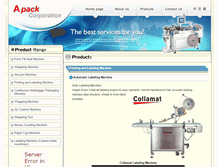Tablet Screenshot of apackz.com.tw